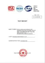 Ctube IEC61386-1 21 Test Report for Rigid Non-metallic Conduit and Fittings
