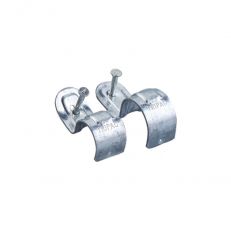 Ctube Electrical Conduit Clamp Half Metal Strap - Pack of 500