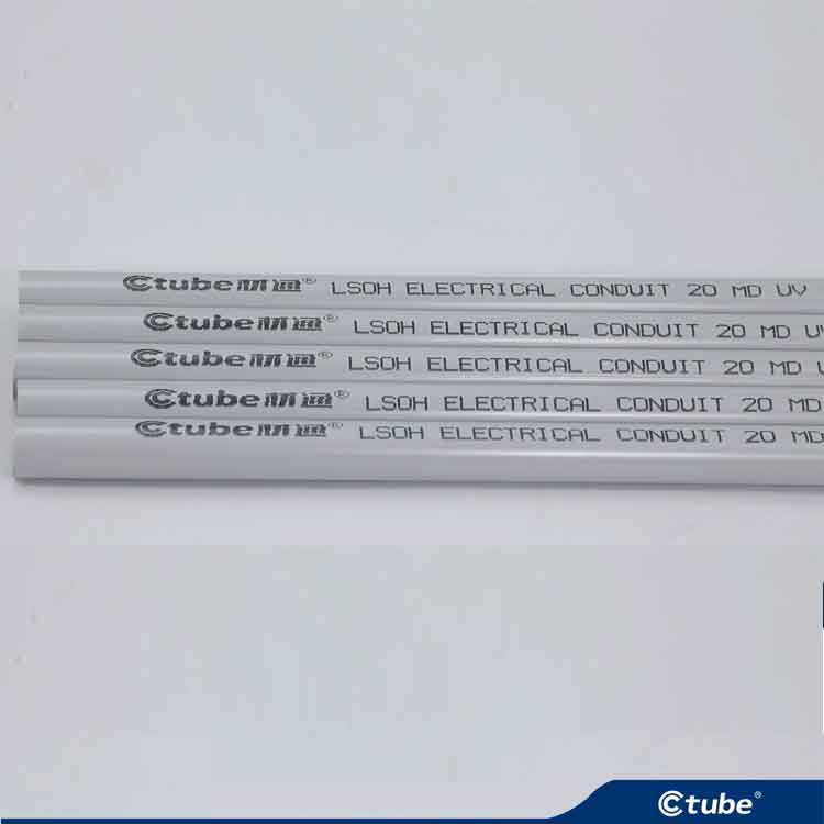 Ctube LSZH Electrical PVC Pipe - Medium Duty