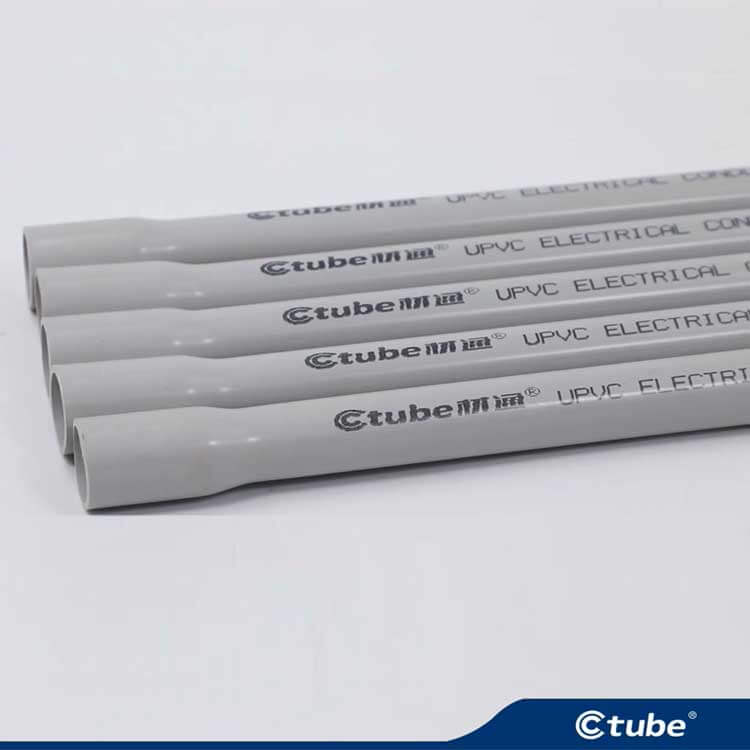 Ctube PVC Electrical Conduit Rigid Cable Conduit