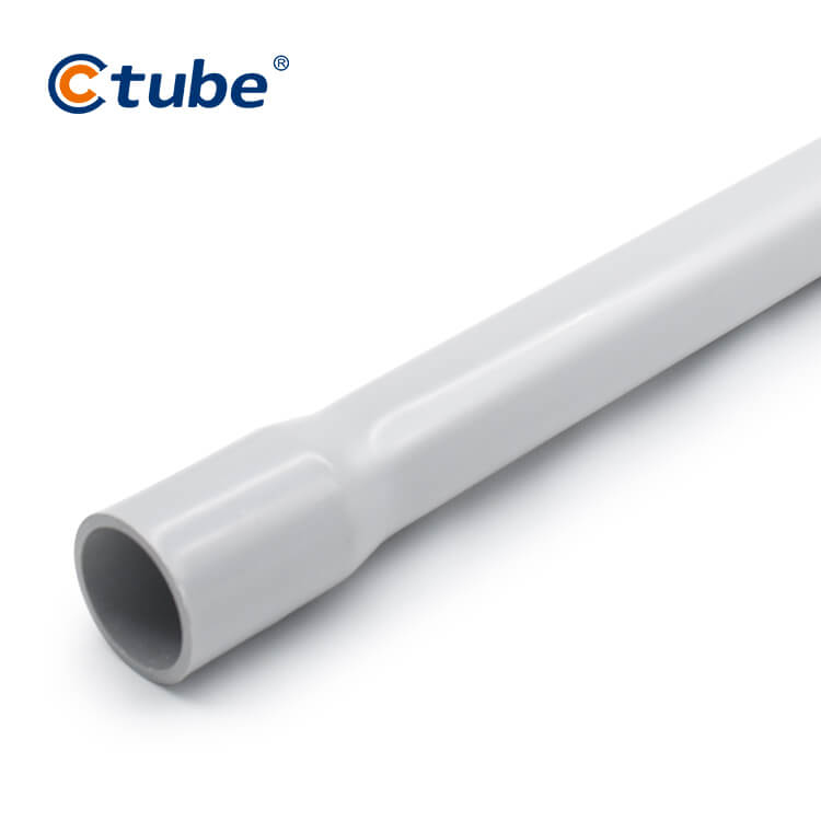 Ctube Schedule 40 PVC Pipe Electrical Sch40 Conduit 10 ft