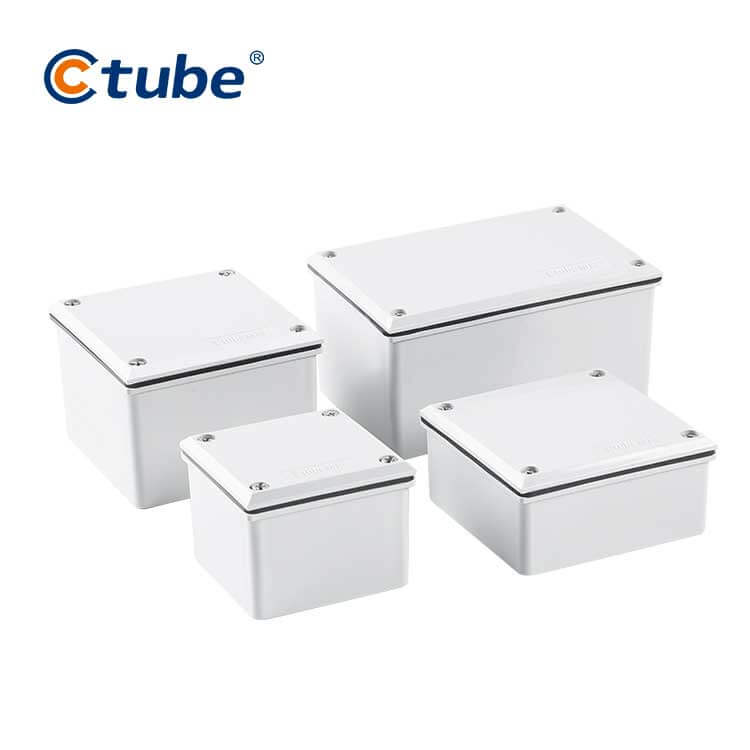 Ctube Waterproof Adaptable Box IP65 Plastic Electrical Gang Box
