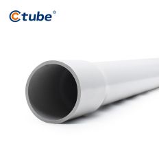 Ctube Schedule 80 PVC Pipe Electrical Sch80 Conduit 10 ft