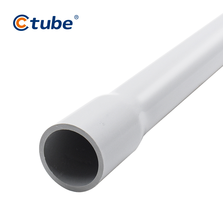 Ctube 1/2 - 8 in. x 10 ft. Schedule 80 PVC Conduit