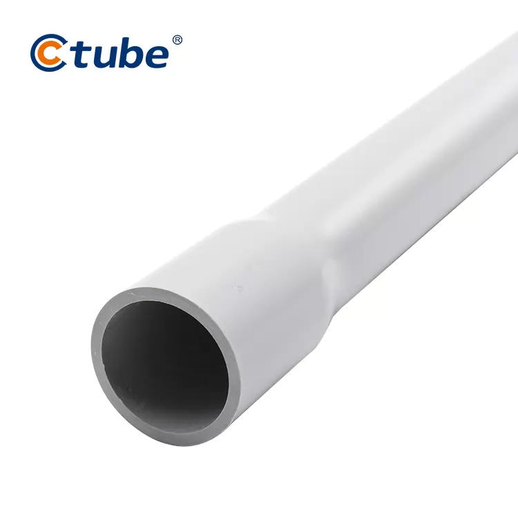 Ctube 1/2 - 8 in. x 10 ft. Schedule 40 PVC Conduit