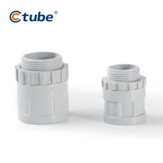 Ctube 20-50mm Plain to Screwed Male Terminal Adapter Connector