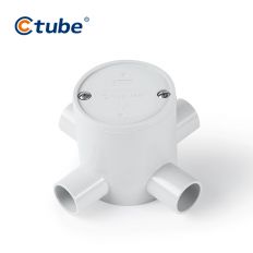 Ctube 20-25mm 4-Way Deep Junction Box