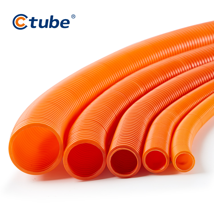 Ctube 16-50mm x 10-50m Heavy Duty Flexible Electrical Corrugated Conduit