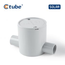 Ctube 20-25mm 2-Way Solar Deep Junction Box