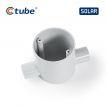 Ctube 20-25mm 2-Way Solar Deep Junction Box