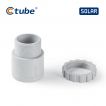 Ctube 20-50mm Solar Plain to Screwed Male Terminal Adapter Connector