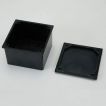 Ctube Black Adaptable Box Waterproof Outdoor PVC Electrical Junction Boxes IP67 Back Conduit Box