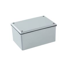 Ctube Electrical Junction Box Outdoor Waterproof Plastic Adaptable Boxes IP65 for PVC Conduit Pipe - Grey