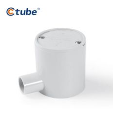 Ctube 20-25mm 1-Way LSZH Deep Junction Box