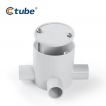 Ctube 20-25mm 3-Way Solar Deep Junction Box