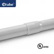 Ctube Schedule 40 PVC Conduit Sch 40 Electrical Pipe 1/2 - 8 in. x 10 ft. - Gery