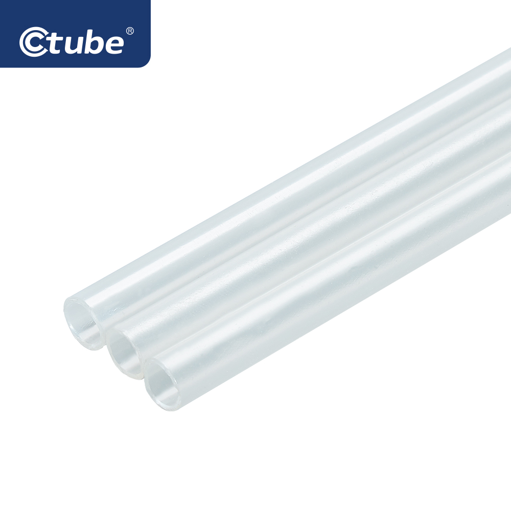 Ctube 1/4 - 6 in. x 10 ft. Schedule 80 Clear PVC Conduit