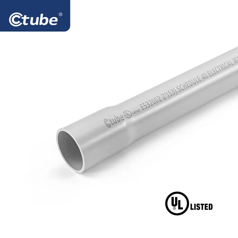 conduit en PVC de la série 40