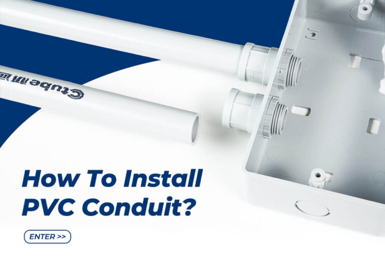 Comment installer un conduit en PVC