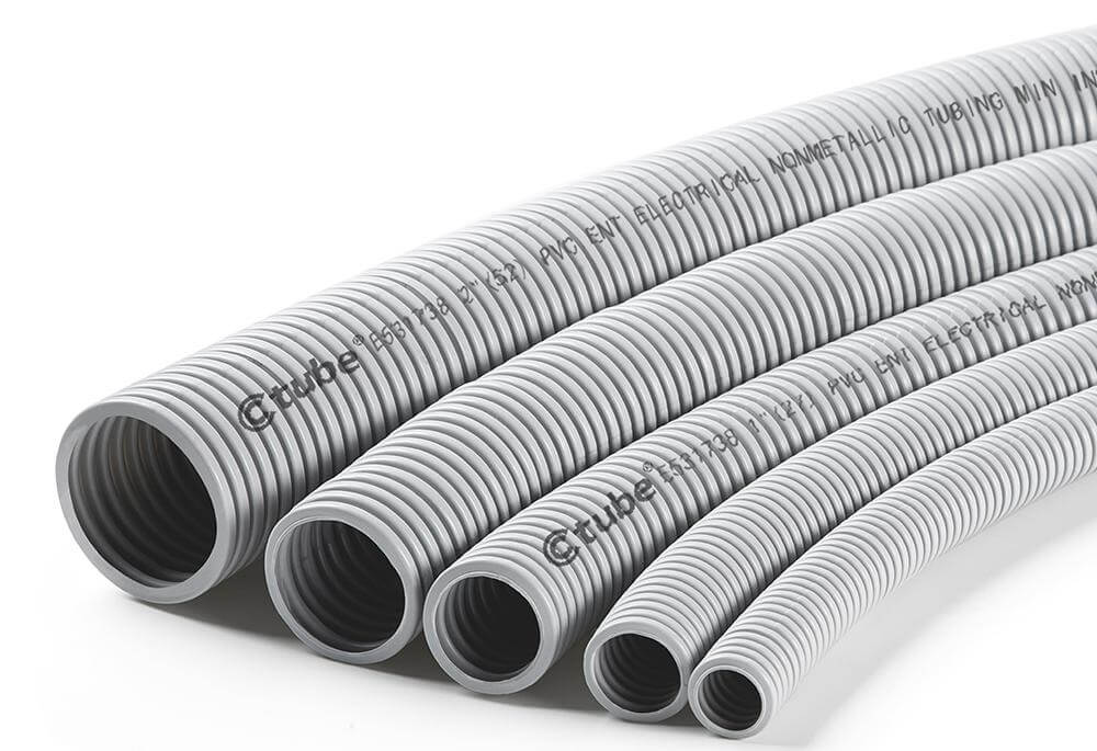 Ctube ENT pvc flexible corrugated conduit