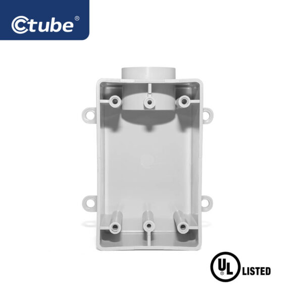 1-way outlet box