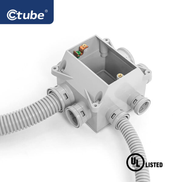 Deep PVC Conduit Box