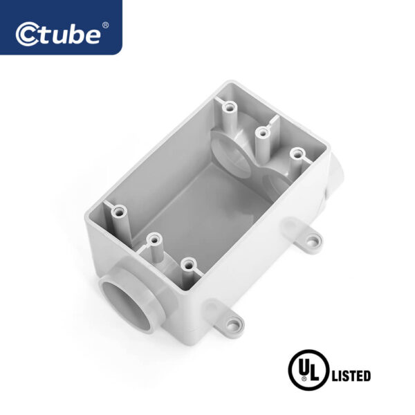 Single Gang PVC Box