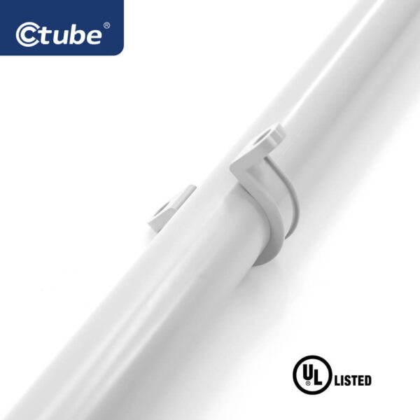 Ctube PVC Conduit Strap Clamp Two-Hole Mounting Support - Image 2