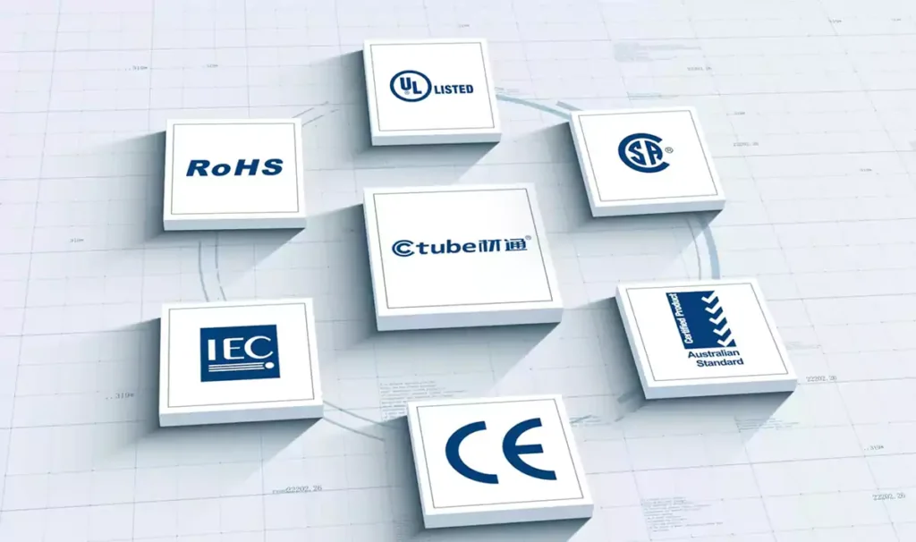Ctube Certifications for Pipe System