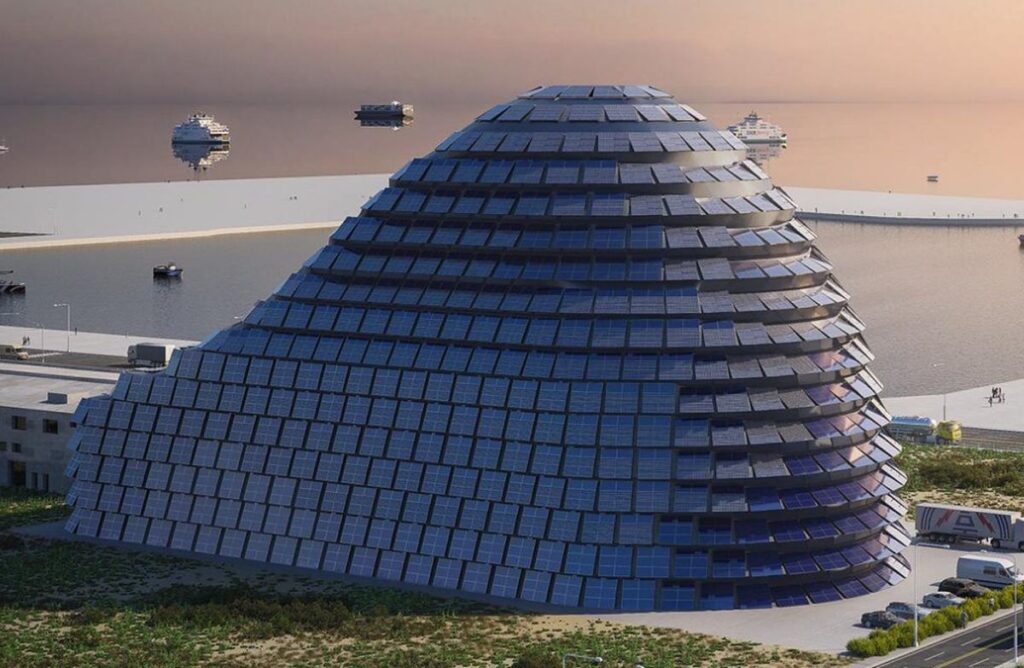 Edificio integrado solar