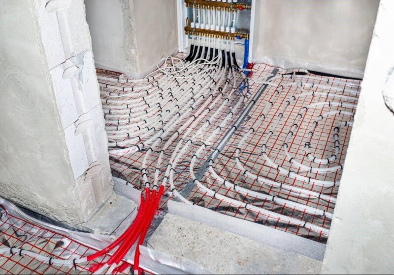 PERT Pipe installation