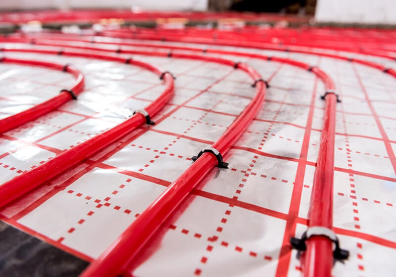 PERT Pipe installation