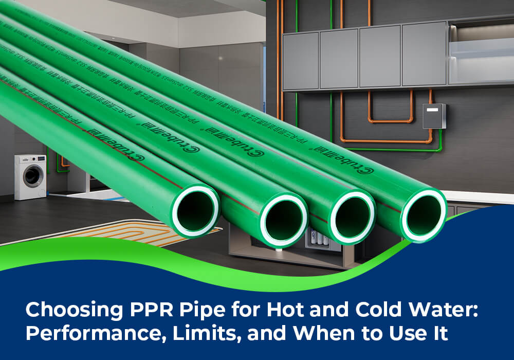Choosing PPR Pipe for Hot and Cold Water Performance, Limits, and When to Use It